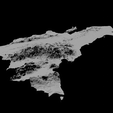 5.png Topographic Map of Dominican Republic – 3D Terrain