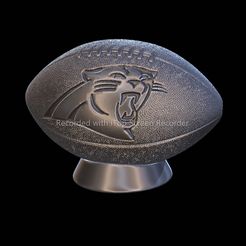 20230206_070614.jpg Fichier 3D Ballon de football +Base Panthers・Plan pour impression 3D à télécharger