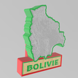 Bolivie-1.png Led Lamp BOLIVIA with litho
