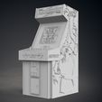 02.jpg Mortal Kombat II Arcade Cabinet with Lithophane