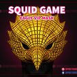 Squid_Game_eagle_vip_mask_3d_print_model_01.jpg Squid Game Mask - Eagle Vip Mask for Cosplay