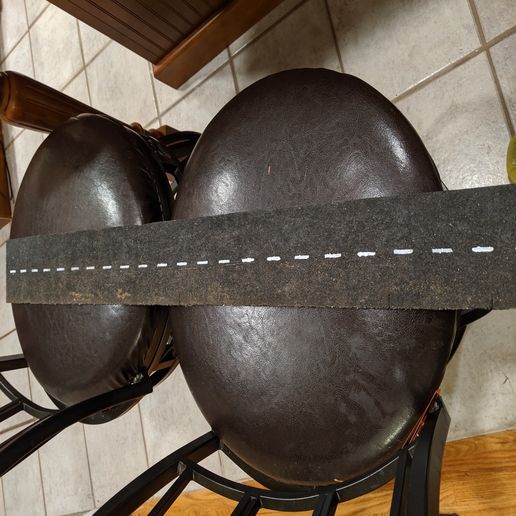 Model street line stencil 3D model