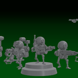 4-guard-pack-monopose-posterboys-Copy.png 3D file SERVOCORE ALL FACTIONS - ASSISTANT DROID SQUAD -MONOPOSE- 28mm・Design to download and 3D print