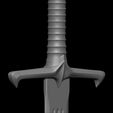 14.jpg Sword Game of Thrones Jon Snow, two size, 120 cm 47 Inch for FDM, Model Printing File STL for 3D Printing
