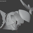 スクリーンショット-2021-10-21-142010.png Kamen Rider Gaim fully wearable cosplay helmet 3D printable STL file