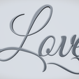 LOVE-Keychain.png POSITIVE ENERGY Word Collection