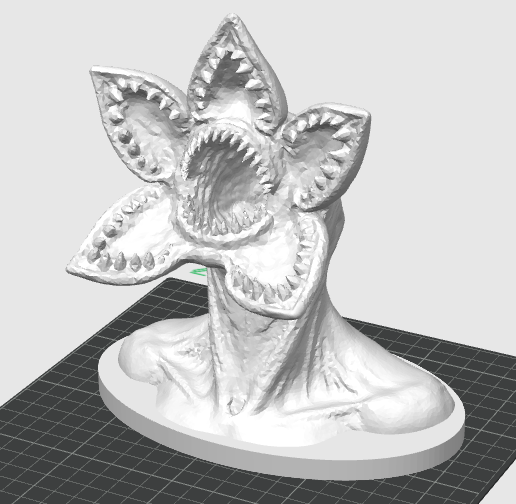 Demogorgon bust pencil holder