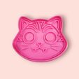 gato.jpeg cortantes de galleta demon hunter,guerreras k-pop set