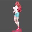 9.jpg ANDROID 21 SEXY STATUE OFFICE GIRL DRAGONBALL ANIME CHARACTER GIRL 3D print model