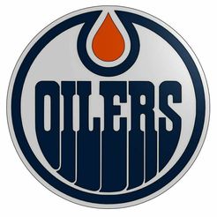 Edmonton_Oilers.JPG Fichier 3D gratuit Logo des Oilers d'Edmonton・Objet imprimable en 3D à télécharger