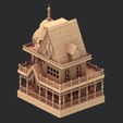 untitled.846.jpg Victorian Architecture - 5 Printable STL Buildings