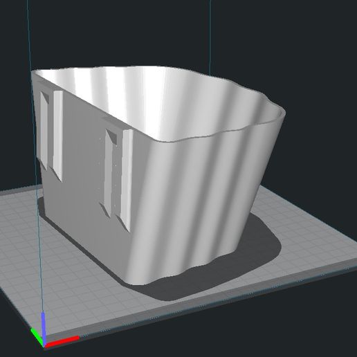 Dovetail planter box 3D model