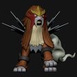 entei-cults-1.jpg Pokemon - Entei with 2 poses