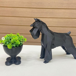 Screenshot-2021-10-12-at-20-45-56-YAAH-CUBE-DECOR-yaahcube-•-Фото-и-видео-в-Instagram.png STL file Schnauzer dog figure・3D print object to download