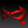 A2.png Télécharger fichier OBJ Masque Red Hood / Antifaz Red Hood. • Design pour imprimante 3D, Redroach