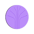 Coaster_TreeInsertv5.stl Free STL file Filament Insert Coaster Set 3D-PRINTABLE・3D printer model to download