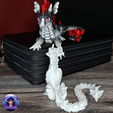 Equine-Dragon-05.png 3D file Equine Dragon Articulated Dragon・Model to download and 3D print