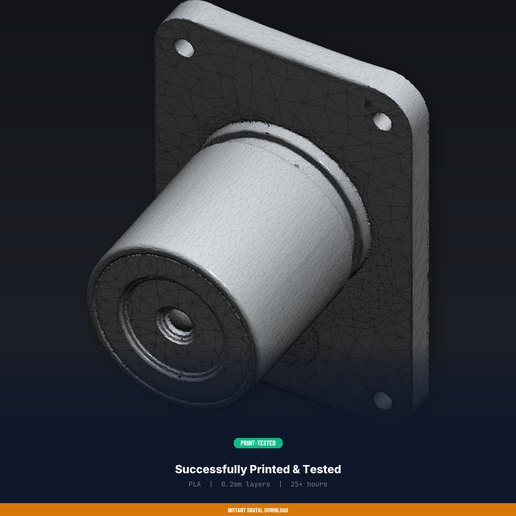 08_printed_proof.png Colección de soportes Smart Home - Paquete STL de 10 modelos