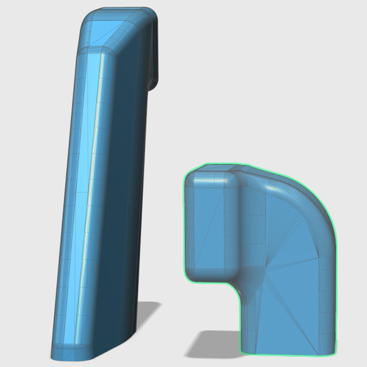 Exhaust / air filter wheel loader 3D model