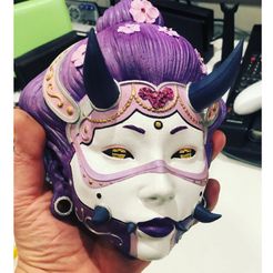 Máscaras de pared Hannya