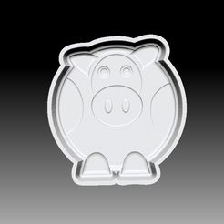 Cow-VACUUM-PIECE.jpg STL file COW BATH BOMB MOLD・3D printing template to download