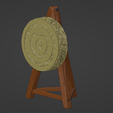 ArchTarget-08.png Archery Target { Tripod } ( 28mm Scale )