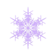 Snow5.stl Snowflake