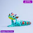 15.jpg Elcid the cute baby Dragon articulated flexi toy (STL & 3MF)