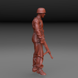 sol.168.png WW2 GERMAN PARATROOPER WITH MP40
