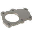 Snimok-ekrana-2025-06-08-v-20.42.22.png Nissan RB20DET No-Wastegate Turbo Outlet Flange DXF – Downpipe CNC Cutting File