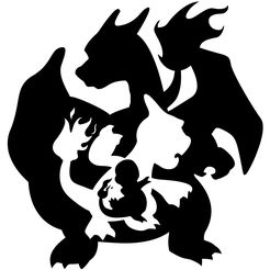 Charizard.jpg Fichier STL Charmander, Charmileon, Charizard・Modèle pour imprimante 3D à télécharger