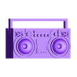 boombox.stl Free STL file Boombox・Template to download and 3D print