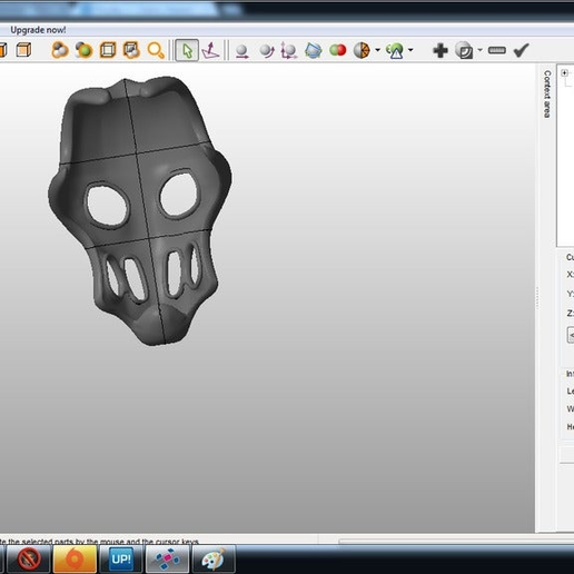 🏠 Splatter House Terror Mask・Free STL File for ・Cults