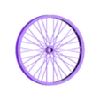 SpokedWheel.stl Functional Unicycle