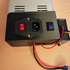 IMG_20191117_200739.jpg Power supply cover with slot for Ender 3 switch