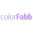 colorFabb_logo_font_only.STL Logo de colorFabb