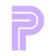 P.stl Letters and Numbers SEGA Letters and Numbers | Logo