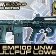 1-UNW-PE-EMF100-bullpup-lower-p90-grip.jpg UNW Bullpup lower FOR THE PLANET ECLIPSE EMF100