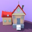 house1.jpg low poly house 3D Models