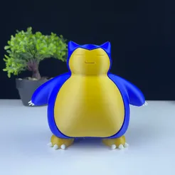 6D5DC92A-6385-4236-819D-8D78518F9E89.webp Archivo 3D modelo snorlax multipart・Modelo imprimible en 3D para descargar