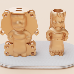 lilo01_r.png Archivo 3D Molde Maceta Lilo・Design para impresora 3D para descargar