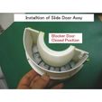 C05-TR-Slide-Door01.jpg STL file Thrust Reverser with Turbofan Engine Nacelle・3D printer model to download