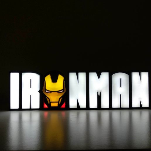 IMG_20210129_181553.jpg Descargar archivo STL Lámpara Iron Man • Diseño imprimible en 3D, filaprim3d