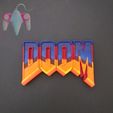 1.jpg Doom Logo Wall/Shelf Decor