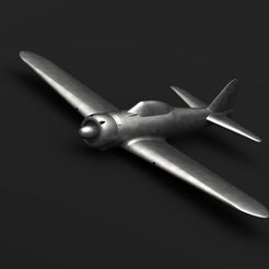 a3M3_zero_render.JPG STL file Mitsubishi A6M3 Zero・3D printing template to download