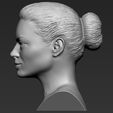 4.jpg Margot Robbie bust 3D printing ready stl obj formats