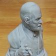 4.jpg STL file Sigmund Freud Bust・3D print object to download