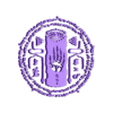 Ultrahand Symbol.stl Zelda Tears of the Kingdom (TOTK) Sealing Hand/Ultra Hand symbol