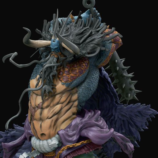 ONE PIECE - KAIDO OF BEASTS hybrid form 3D model