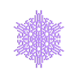 other-hex6.stl Cellular automaton BlocksCAD snowflake generator